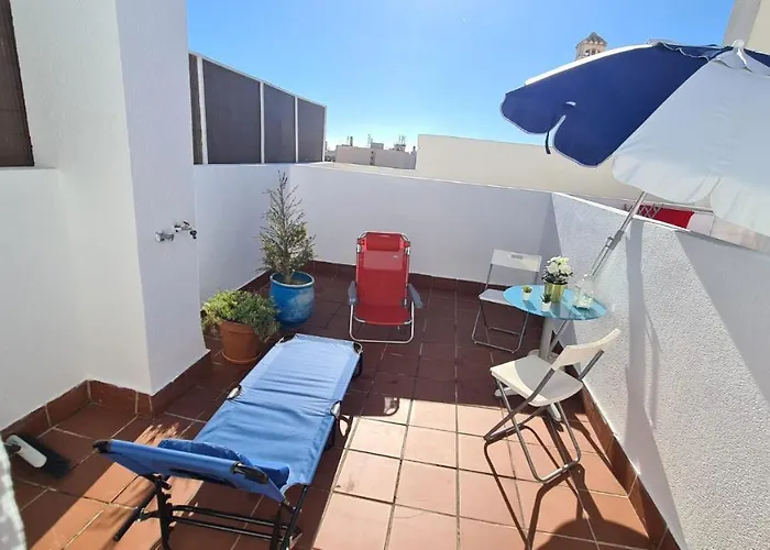 Penthouse With Solarium In The Center Of Malaga-atico Con Solarium En El Centro De Apartment *